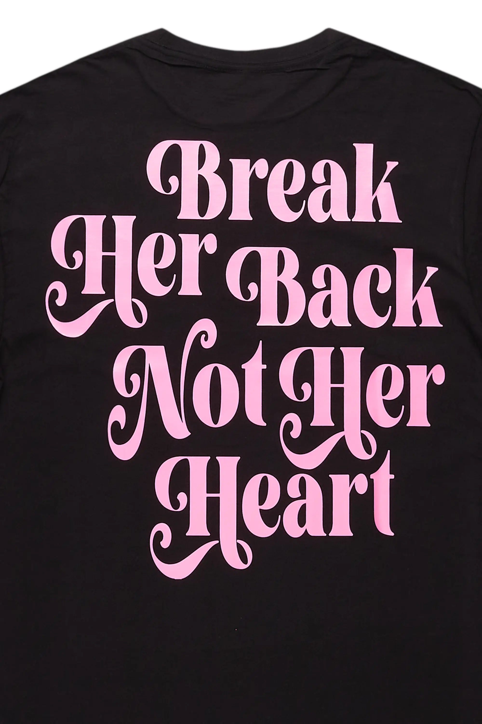 Samira Black Oversized Tee - Image 3