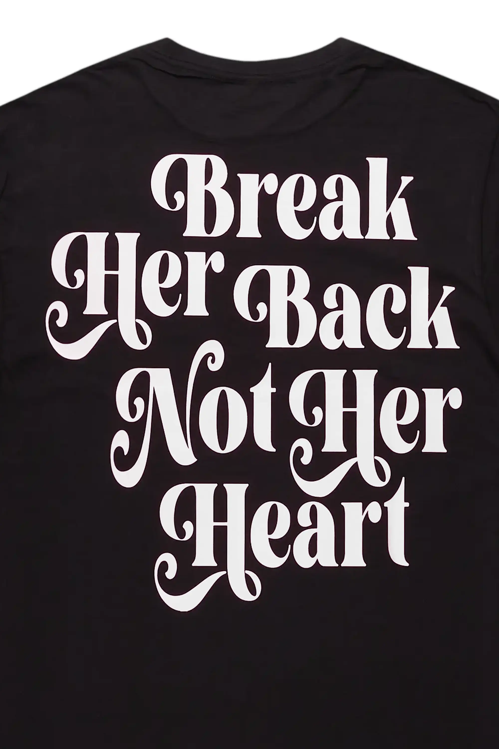 Samira Black/White Oversized Tee - Image 2