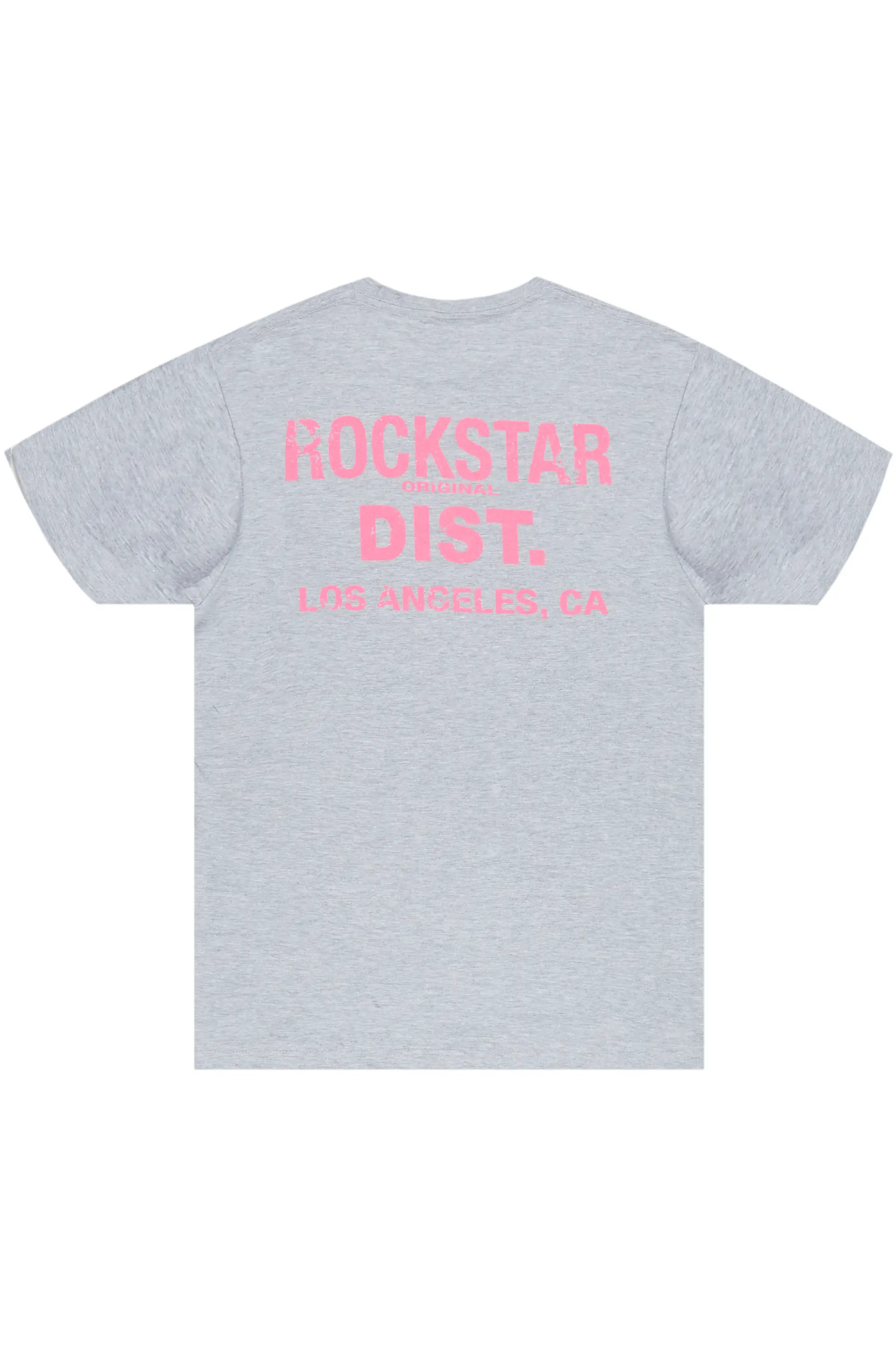 Dalasia Heather Grey Oversized Tee