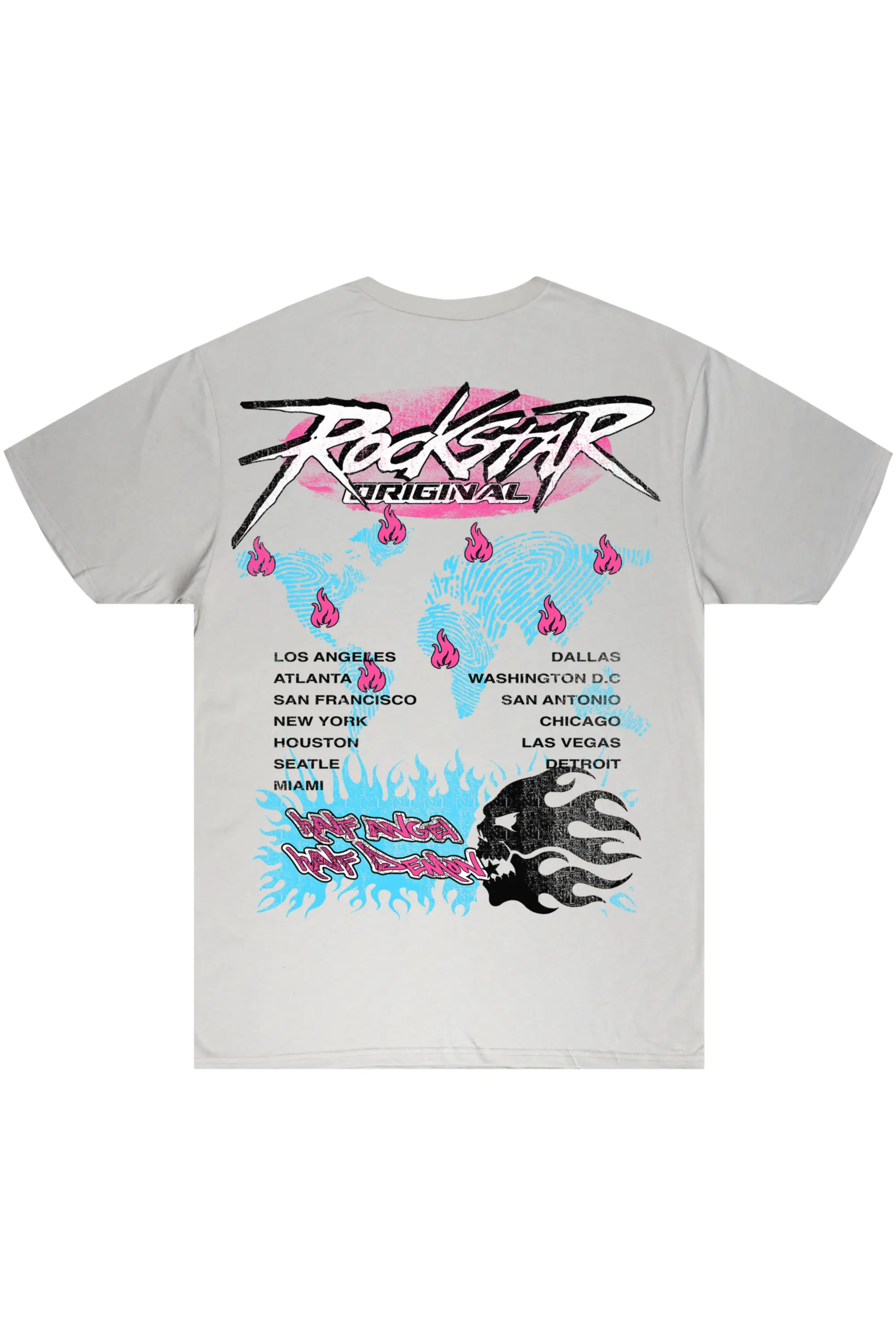 Latasha Grey Oversized T-Shirt - Image 3