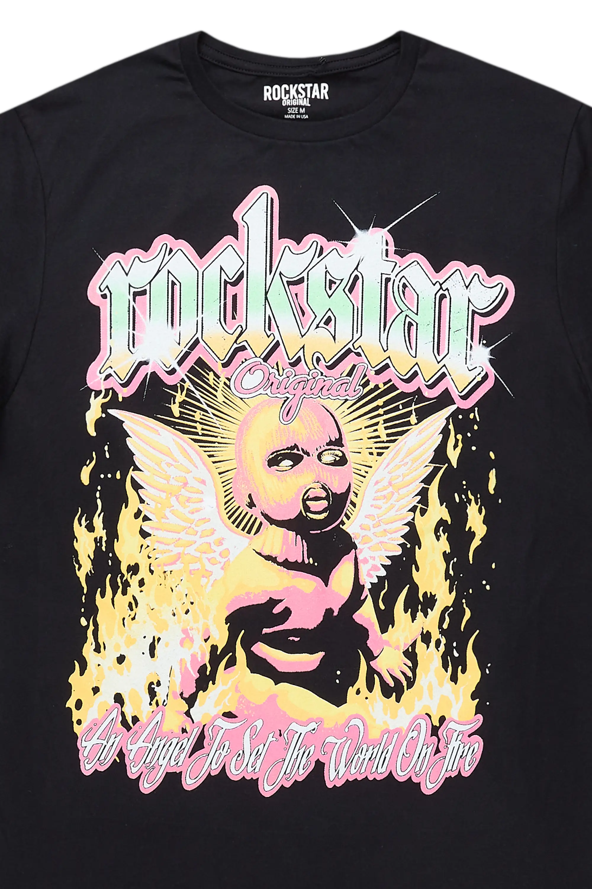 Shaniece Black Oversized T-Shirt - Image 2