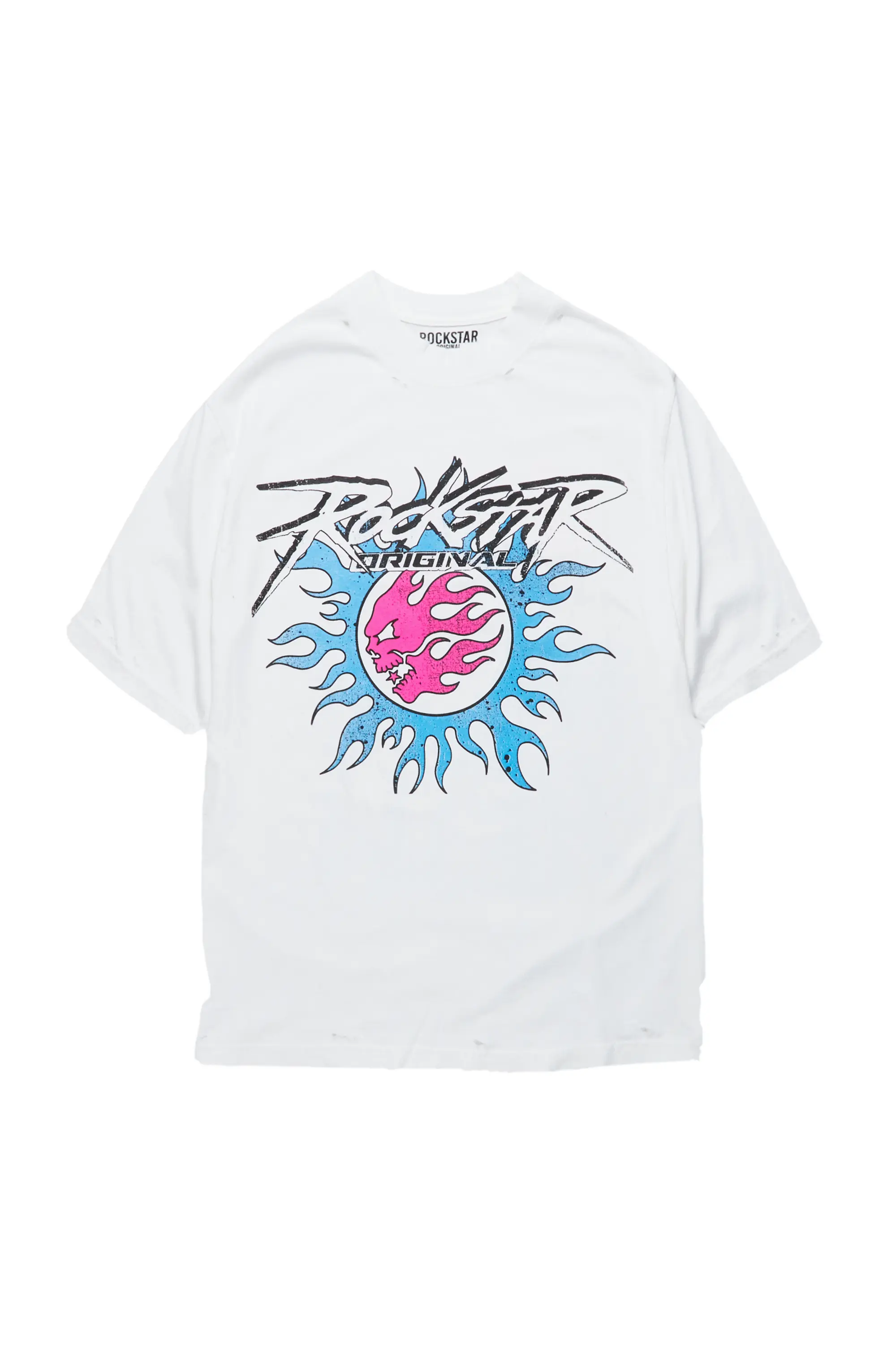 Necole White Mega Oversized T-Shirt - Image 2