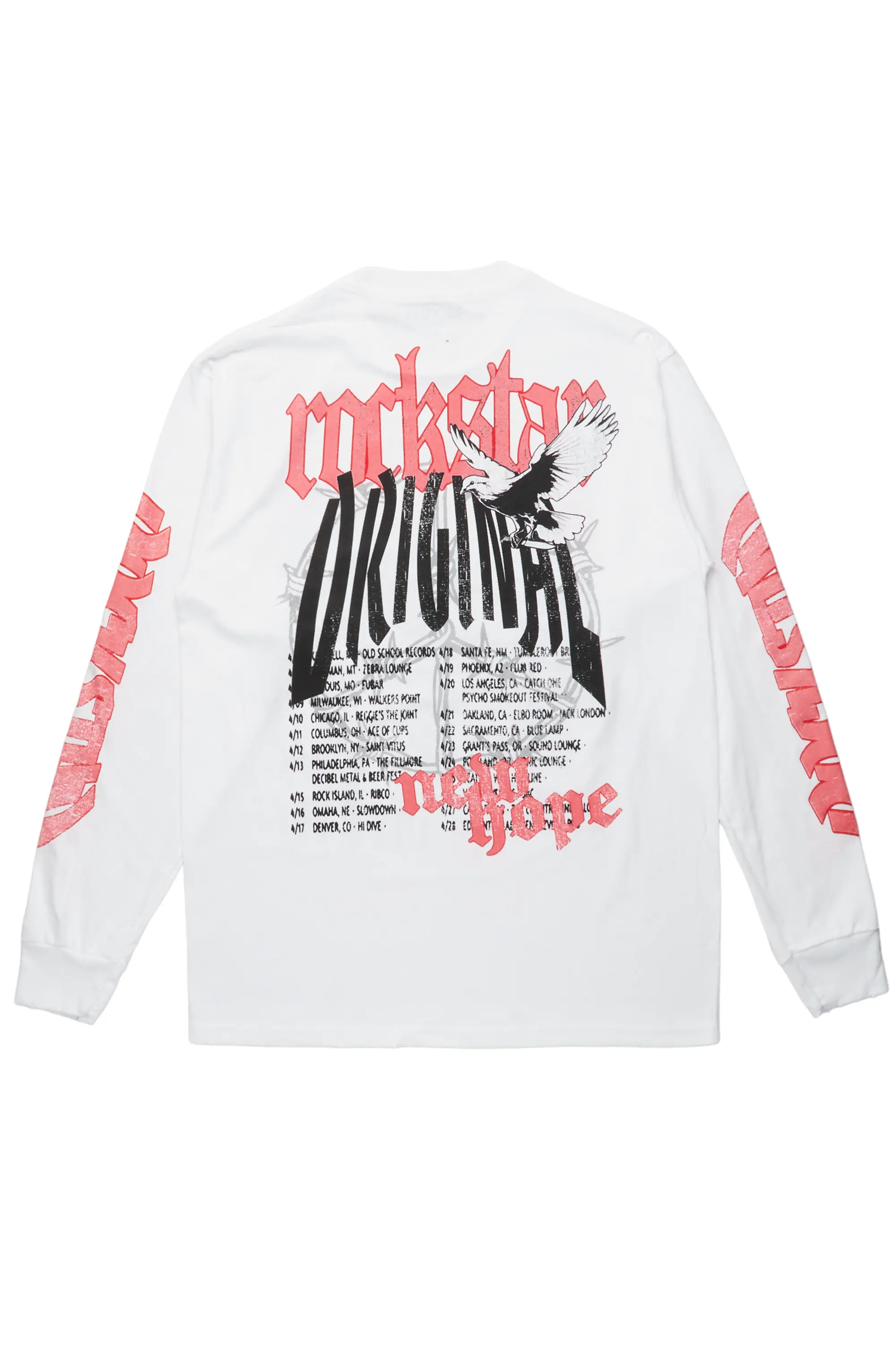 Crista White Long Sleeve T-Shirt - Image 5