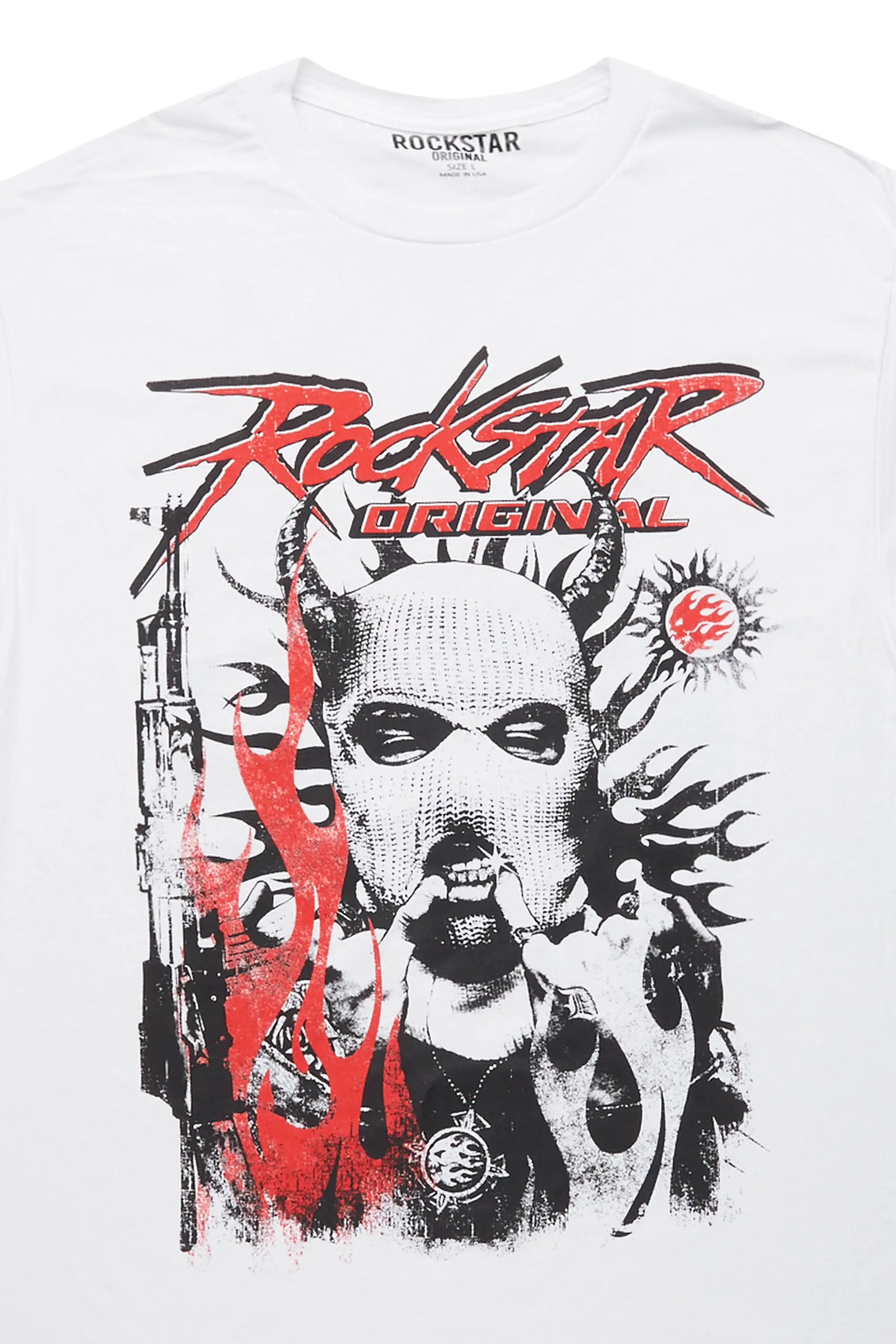 Marci White Oversized T-Shirt - Image 2