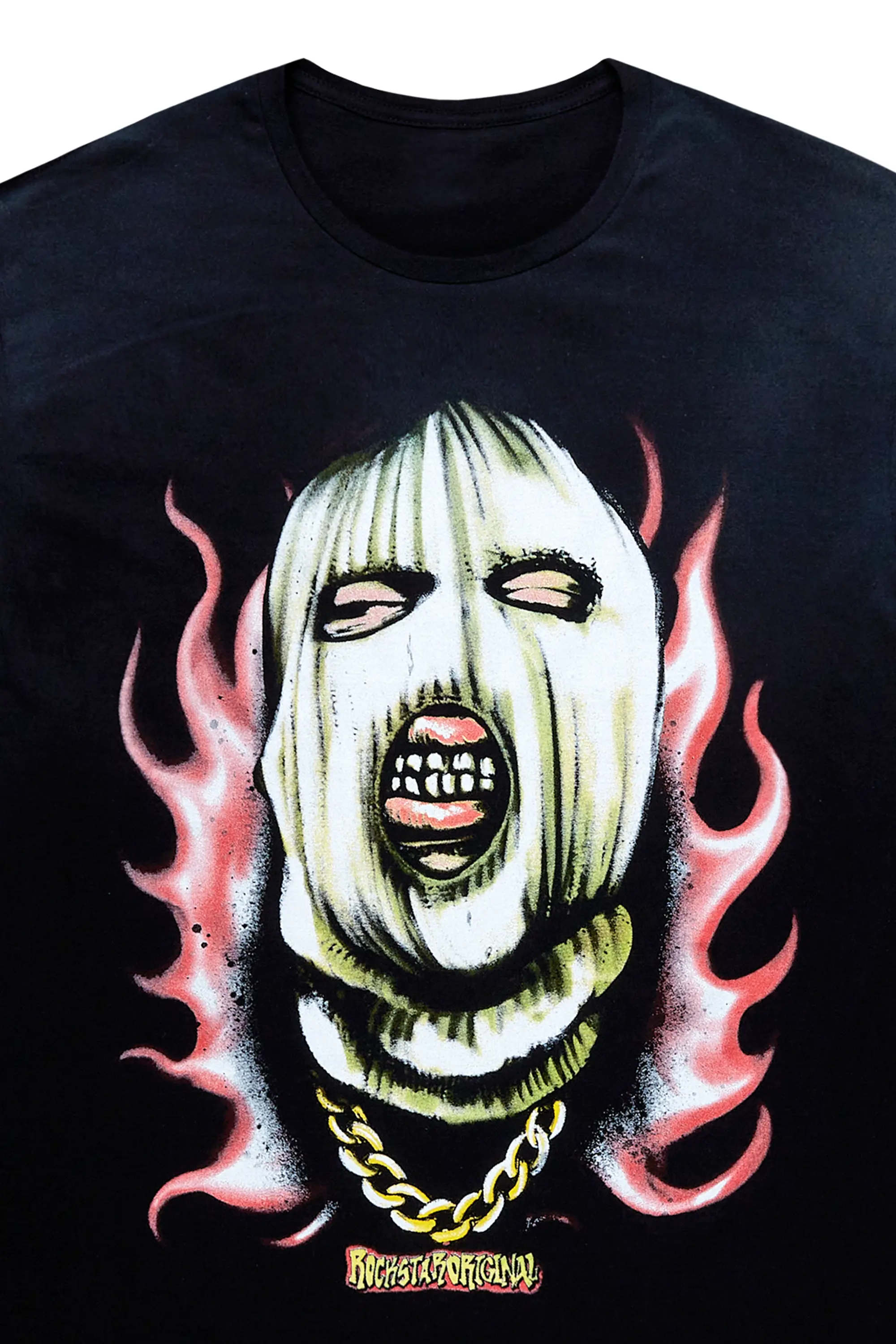 Cece Black Oversized T-Shirt - Image 2