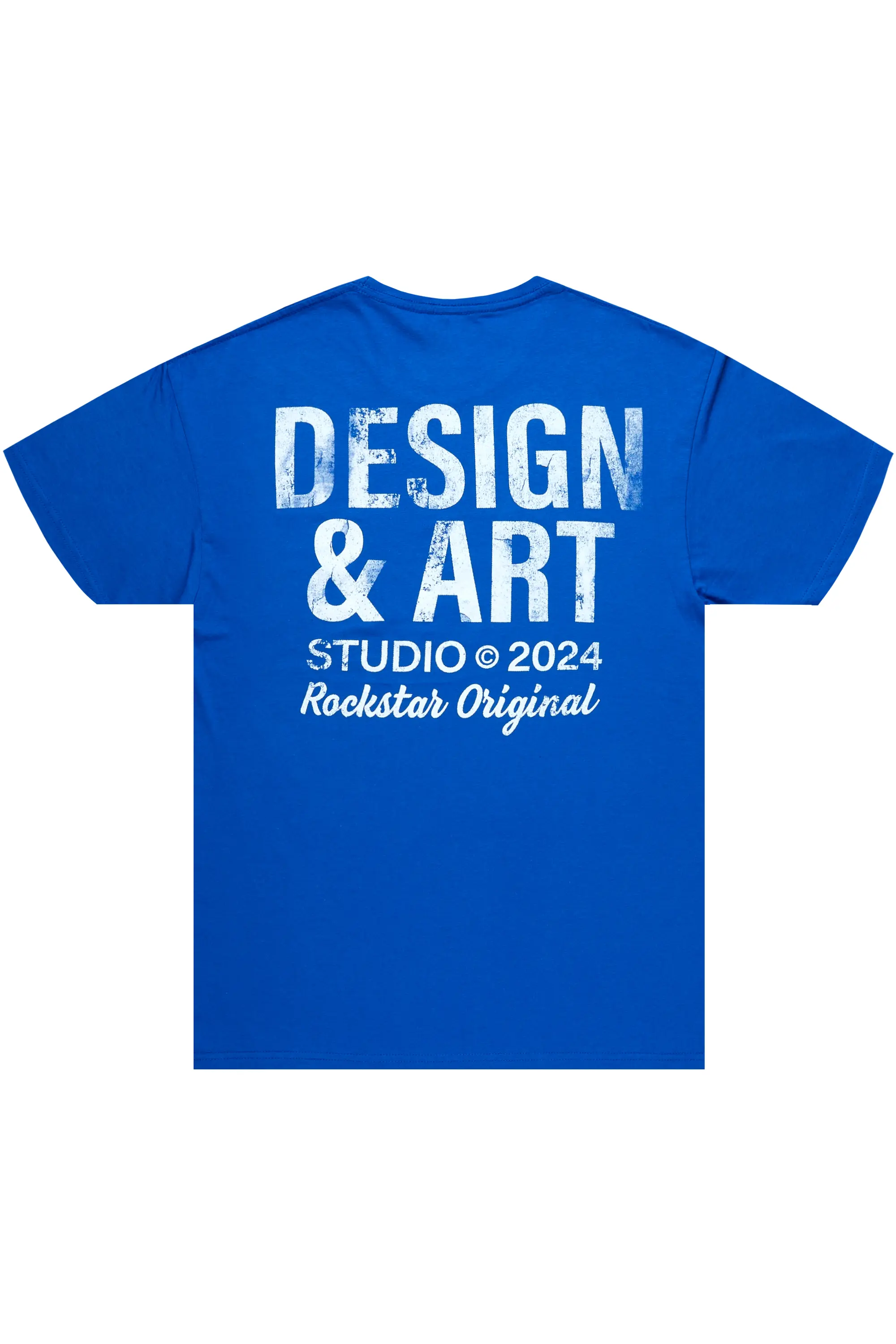 Shaunte Royal Blue Oversized T-Shirt - Image 2