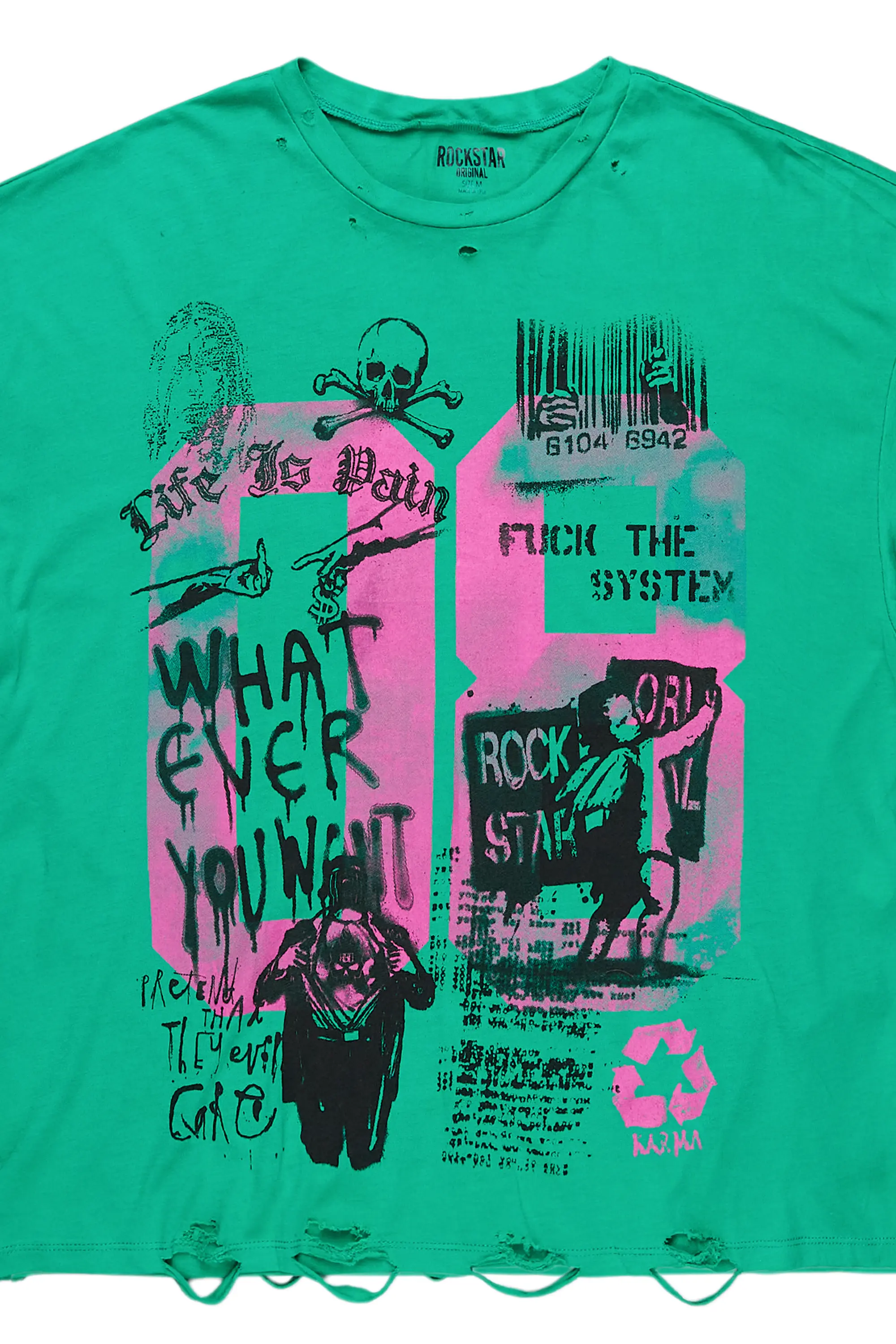 Sharrie Green Oversized T-Shirt - Image 4