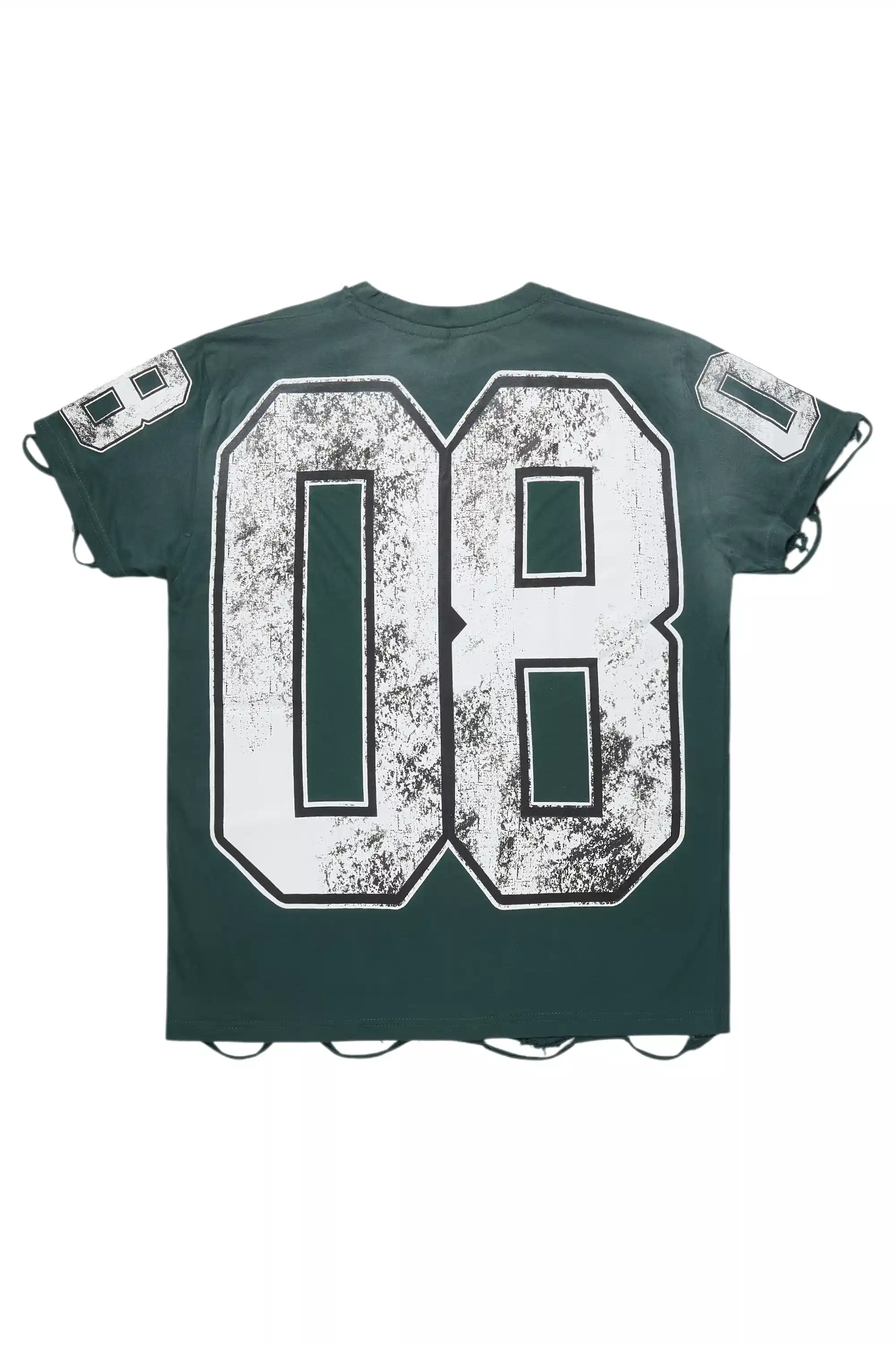 Tariqa Green Oversized T-Shirt - Image 3
