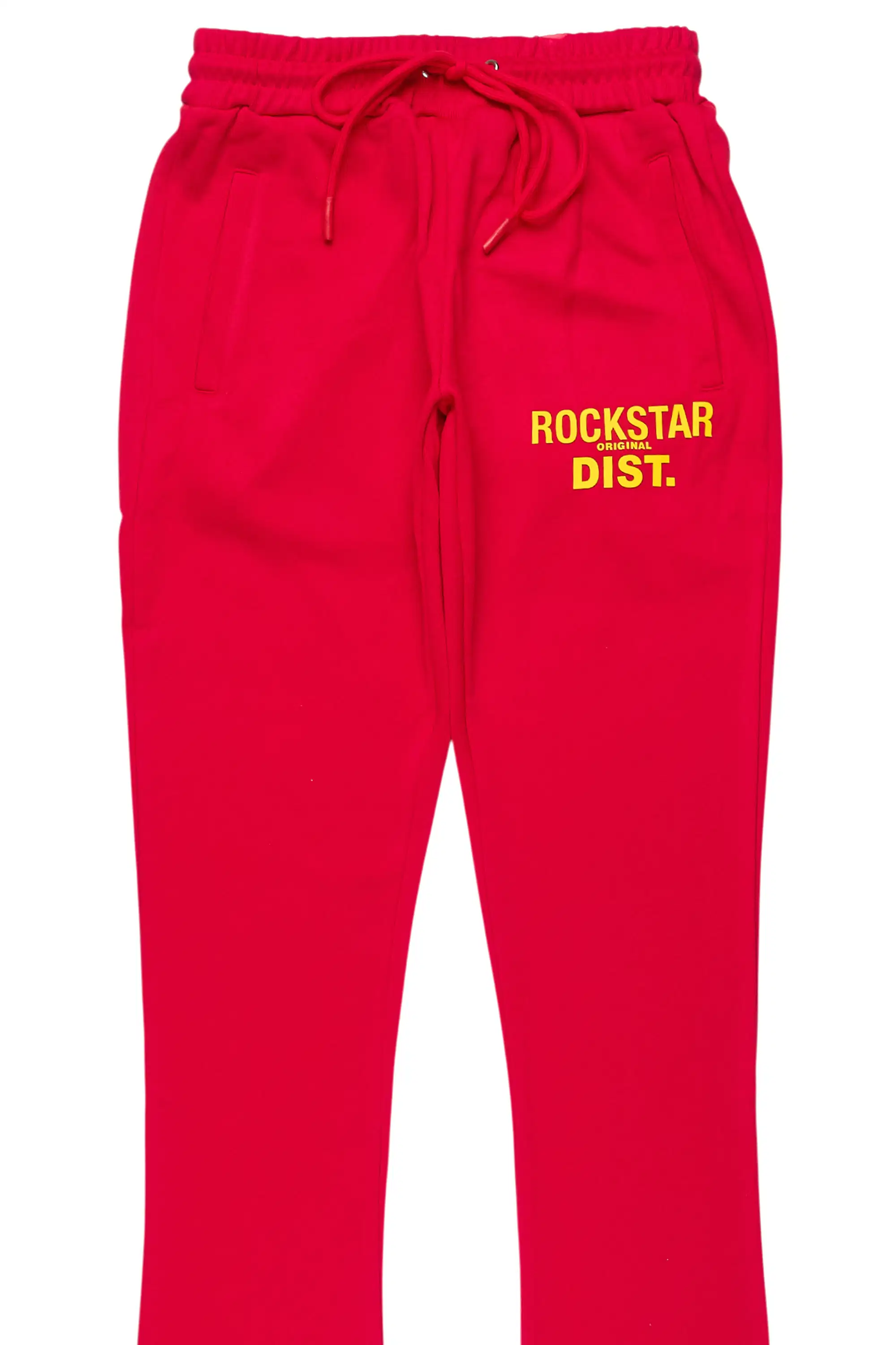 Juliana Red/Yellow Super Stacked Track Pant - Image 7